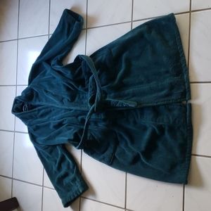 Like new unique 100% cotton "Nautica sleepwear" bathrobe